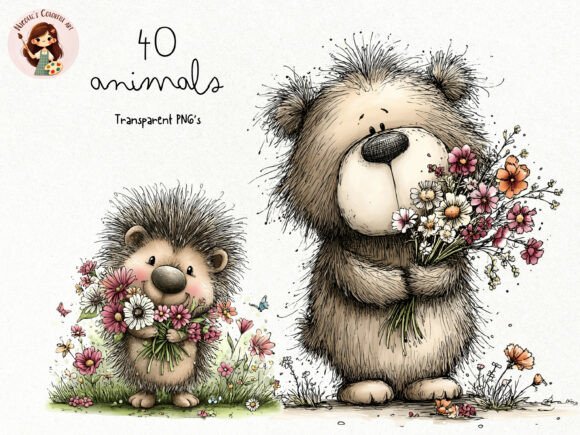 Download Spring Woodland Animals Clipart PNG - Woodland animals clipart Collection