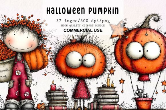 Download Halloween Pumpkin Quirky Clipart - Quirky clipart Collection